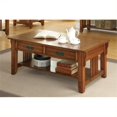 thumbnail image 3 of Bowery Hill Table Basse 2 Tiroirs en Marron Chaud, 3 of 3