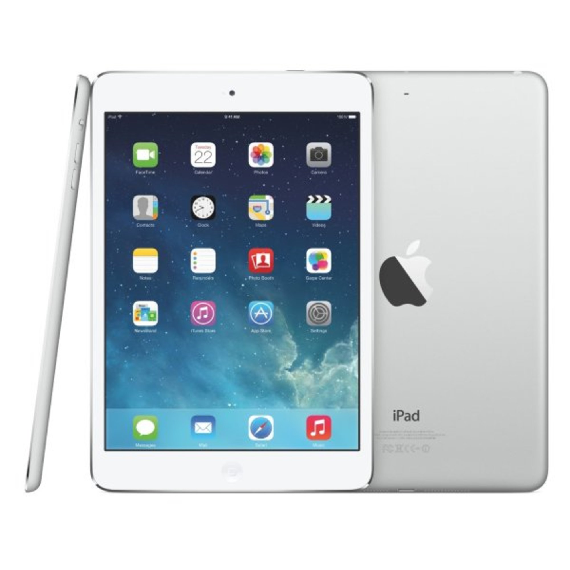 特価日本製iPad mini WiFiモデル ホワイト＆シルバー iPad本体