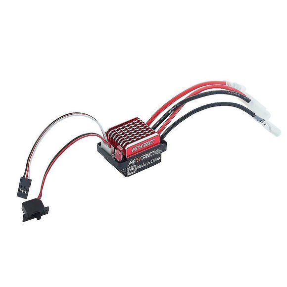 1060 60a Waterproof Brushed Esc For 1/10 Rc Crawler Axial Scx10 Trx4