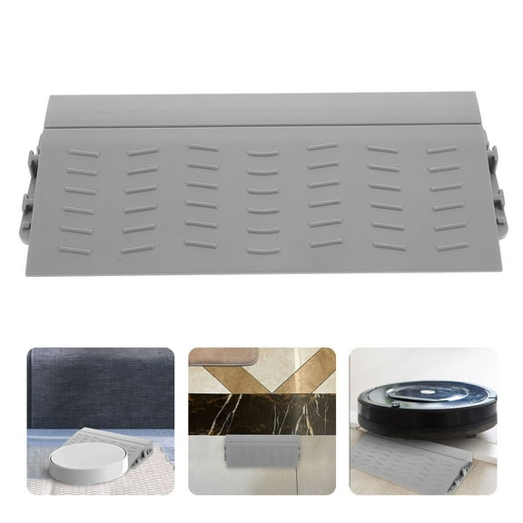 ULTNICE Rubber Ramp Safety Grey 1Pack 8.25X3.54X0.79In