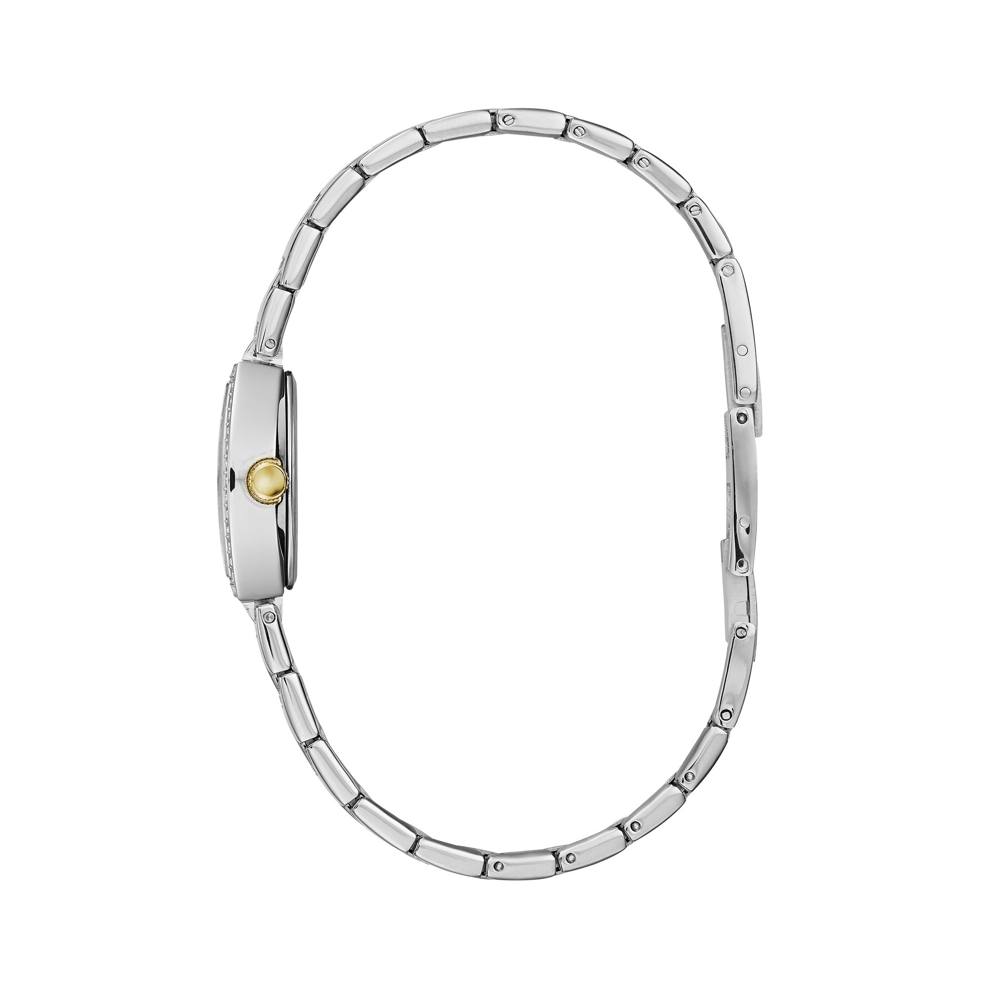 Caravelle by Bulova 45L168 Women\'s Two Tone Dress Mini Quartz Watch New Battery Caravelle Designed By Bulova Women main image 2