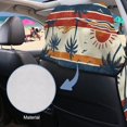 thumbnail image 3 of ZUXONGSY Car Seat Cover Towel Palm Tree Sunset Print Car Seat Protector Front Seats Breathable Towel Bucket Seat Covers Gift for Car Outdoor Sport Activities, 3 of 8