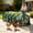 Green, variant on 120"x18" Durable Foldable Chicken Run Tunnel Tractor Portable For Outside Coop Ccessories Runs For Yard With Cover Ball Cage House Plastic Swing Enclosure Small Large Jaula Para