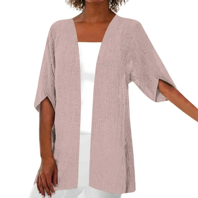 Cardigans pour Femmes Grande Taille 4x Chandail d'Hiver Cardigan de Plage Cardigans Décontractés Chandail de Surf Femmes Chandail Léopard Robe Get It by Tomorrow Kimono Cardigan Fermé Tricoté