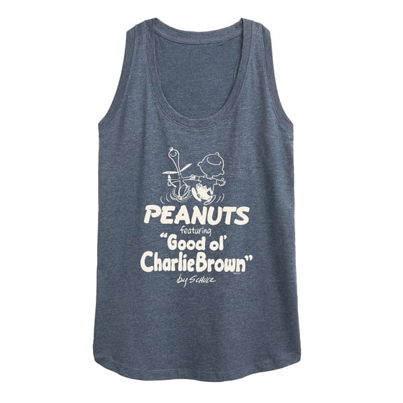 Peanuts - Good Ol Charlie Brown Women's Graphic Racerback Tank