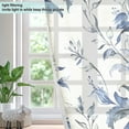 thumbnail image 4 of Boho Tribal Floral Flowers Blackout Curtains Patio Door Curtains Window Decoration for Bedroom Living Room 2 Panels, 4 of 7
