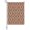 Brown, variant on Coral Pink Leaf Wreaths Garden Flag 12 x 18 Inches, Minimalist Leaf Sprigs Oval Lattice Loops Weather Proof Outdoor Patio Flags Double Sided Small Garden Decoration for Yard Outside Home