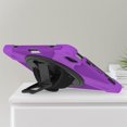 thumbnail image 2 of SaniMore for Apple iPad Air 11 (2024), Rotating Handle Shoulder Strap Bracket Drop Resistant Tri-layer Heavy Duty Protective Shcokproof Tablet Cover, Purple, 2 of 16