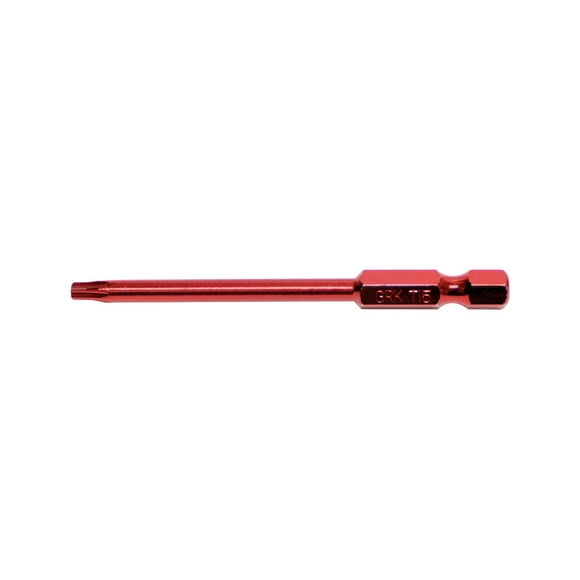 STAR BIT T15 X 3" RED 2P (Pack of 1)