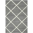 thumbnail image 3 of SAFAVIEH Chatham CHT720D Handmade Dark Grey / Ivory Rug, 3 of 10