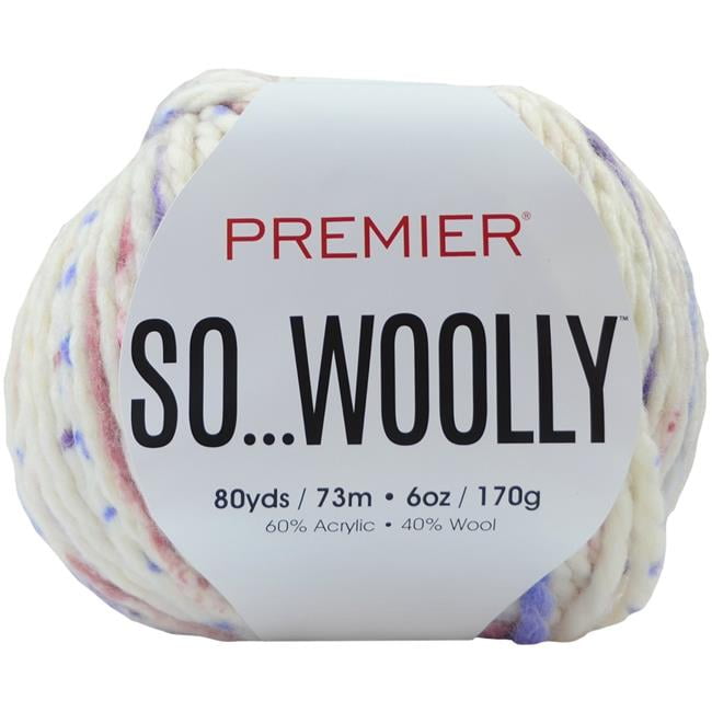 Premier Yarns 112405 Berry So Woolly Multis Yarn