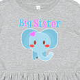 thumbnail image 4 of Inktastic Big Sister Elephant Girls Toddler Dress, 4 of 5
