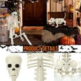 thumbnail image 2 of LzyK 2pcs Posable Skeleton & Dog Skeleton – Halloween Skeleton Decorations Indoor Outdoor, Skeleton Halloween Decor for Party, 2 of 8