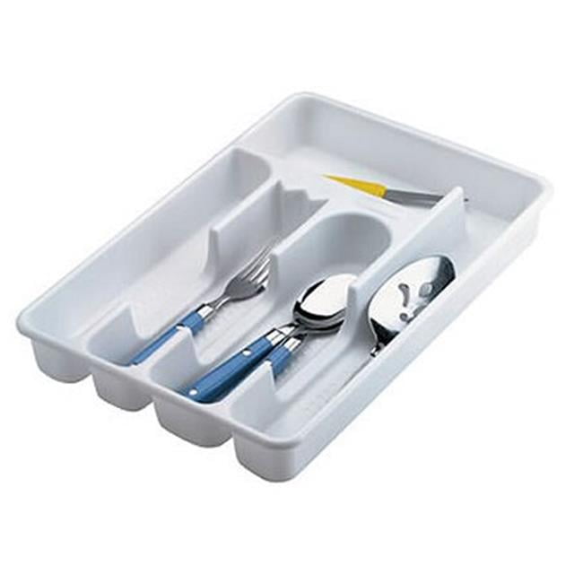 Rubbermaid 2919RDWHT WHT Cutlery Tray Pack Of 6 - Walmart.com