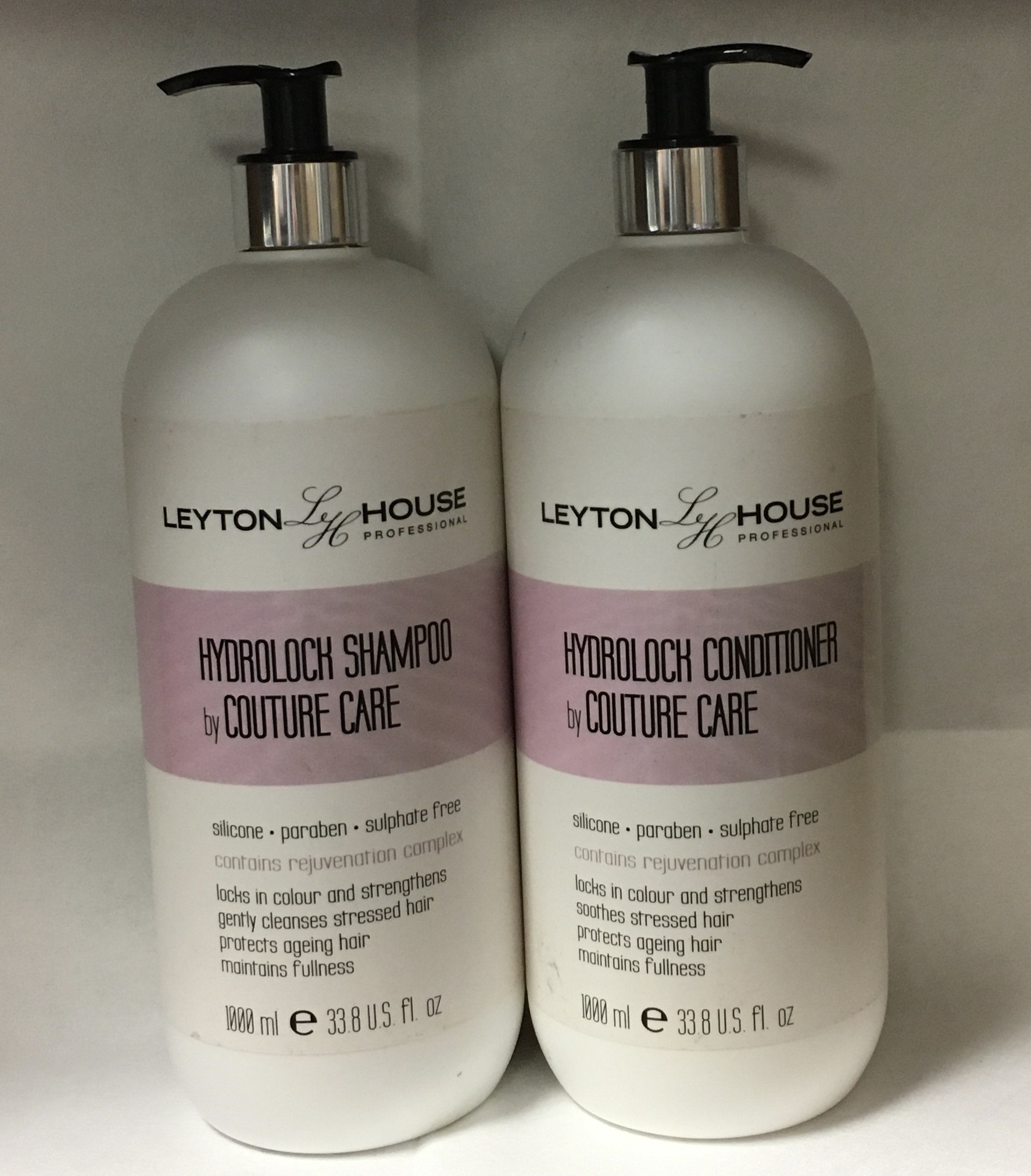 Leyton House Hydrolock Shampoo and Conditioner 33.8 fl.oz. each