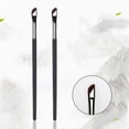 thumbnail image 6 of Eyeliner Brush, Eye Makeup Brush, Thin Flat Blade Eyeliner Pen for Precise Application, Synthetic Fiber Makeup Brush for Eyebrows and Eyeshadow, Slanted Eyelid Brush for Travel and Gift Use, 6 of 9