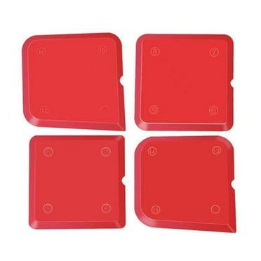 SSKFHGI 4pcs Sealant Remover Smoother Finisher Scraper Cleaner Caulking Kit Tool