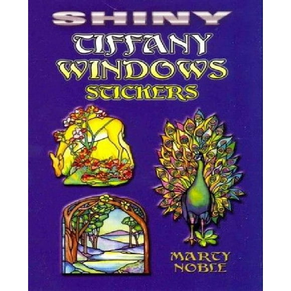 Shiny Tiffany Windows Stickers