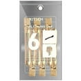 thumbnail image 6 of kitsch pro xl styling clip, 4.5 inches long anodized aluminum hair clips, 6 count (gold), 6 of 6
