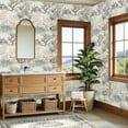 thumbnail image 4 of Western Peel and Stick Wallpaper Desert Cactus Succulent Plants Soft Neutral Tones Floral Accents Wall Mural 23.6in x 9.8ft Self Adhesive Removable Wall Paper Renter Friendly Wallpaper for Bedroom, 4 of 8