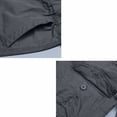 thumbnail image 6 of BADHUB Men's Big and Tall Cargo Capris Stretch Lightweight Shorts Casual Workwear Pant with Multi Pockets Gray 2XL, 6 of 6