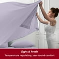 thumbnail image 6 of Mellanni Iconic Sheet Set Brushed Microfiber, Extra Deep Pocket, 4 Piece Queen, Lavender, 6 of 8