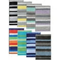 thumbnail image 3 of Stripz Microfiber Bath Mat, 34" x 21", Mocha Brown and Gray, iDesign, 3 of 3