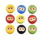 thumbnail image 2 of Guardurnaity 100 Pieces Wood Buttons Mixed Cartoon Fasteners Style Crafts Scrapbooking Accessories Monkey Cute Animals Headwear Button Type3, 2 of 6