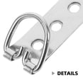 thumbnail image 3 of Nestingho 8pcs Picture Frame Accessories D Ring Hangers Metal Silver Mounting Hardware For Home Decor, 3 of 8