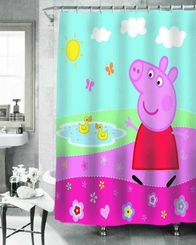 Peppa Pig Peppas Pond Shower Curtain 1 Each Com