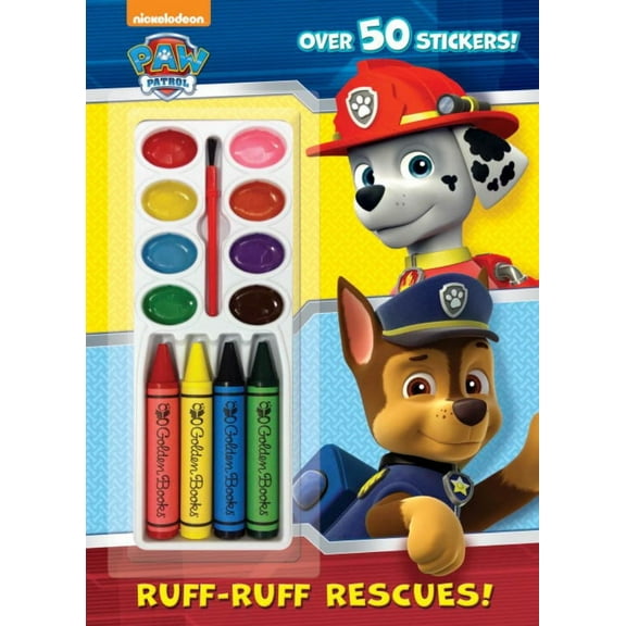 GOLDEN BOOKS STAFF: Ruff-Ruff Rescues! (Paw Patrol) (Paperback)