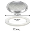 TUMALL Rubber Seal Sieve Accessories Appliances Coffee Flexible
