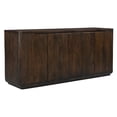 thumbnail image 2 of Bernard 4-Door Sideboard in Modern Barista Brown Finish on Acacia Solid Wood, 2 of 6