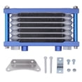 thumbnail image 2 of Motorcycle Engine Oil Cooler Aluminium Transmission Cooling Radiator for 50cc-250cc Off Road Vehicle ATV, 2 of 8