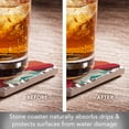 thumbnail image 3 of Thirstystone Aztec Dream Single Tumbled Tile Stone Coaster Create Your Own Set, 3 of 7