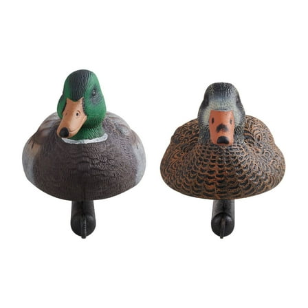 Teal Decoy Set - 6 Pack Realistic Floating Duck Decoys for Hunting - Outdoor Waterfowl Hunting Decoys - Pond & Garden Decorations