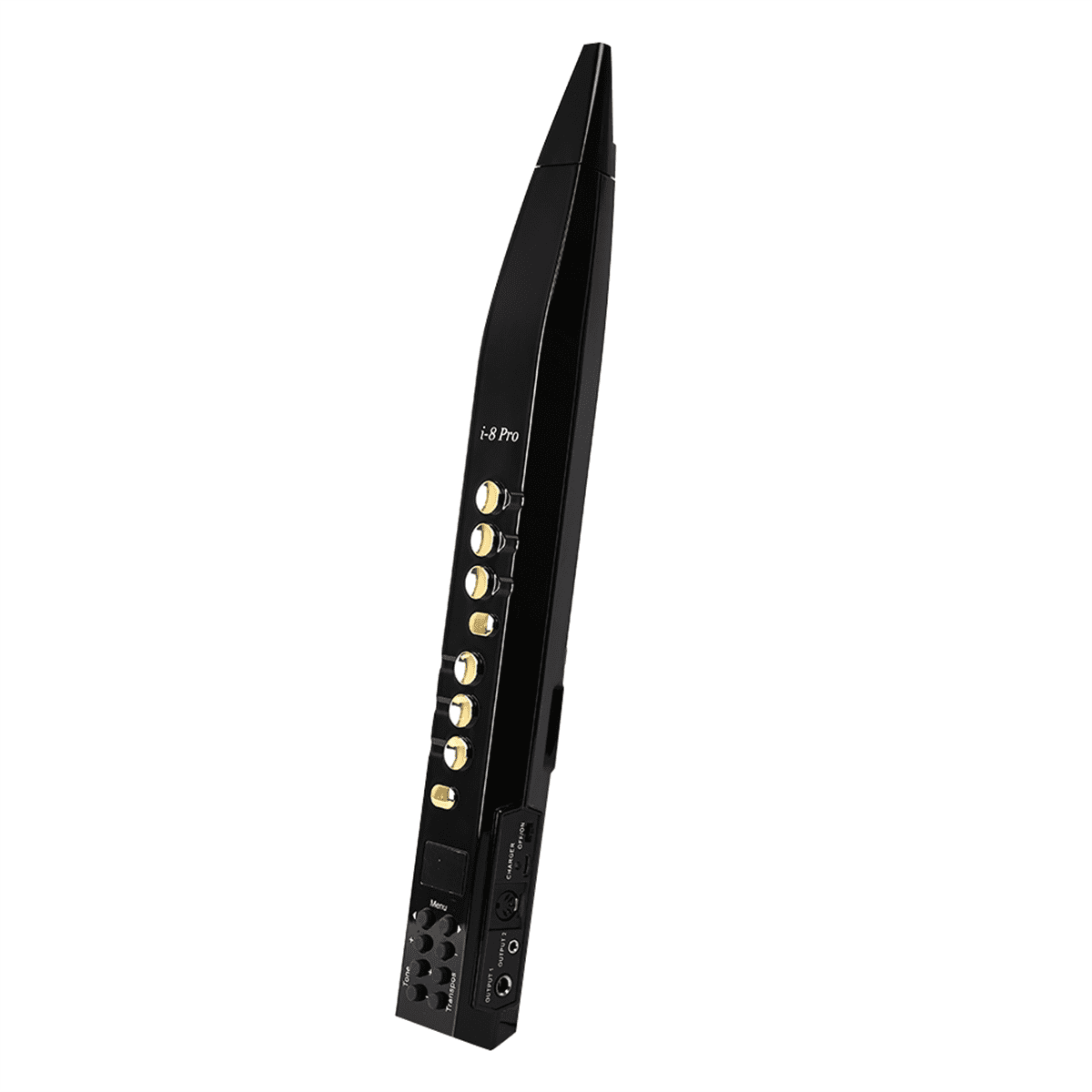 Mini Saxophone, Digital Wind Instrument, Mini Electronic Wind Instrument Set, Built in 5W HiFi Speaker for Student Black