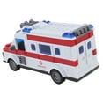 thumbnail image 2 of Ambulancia de control remoto para niños, juguete de cuatro vías con luces, modelo de simulación de ambulancia de control remoto para niños, 2 of 14