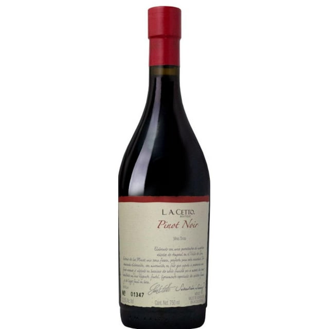 Pack de 4 Vino Tinto L.A. Cetto Boutique Pinot Noir 750 ml