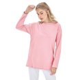 thumbnail image 2 of Women Long Sleeve T Shirt Casual Crew Neck Basic Top, 2 of 4