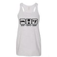 thumbnail image 2 of NanyCrafts Sleep Coffee Squat Women's Flowy Racerback Tank, 2 of 2