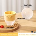 thumbnail image 2 of BallsFHK Large Maker Food Grade Silicone Mold For Whiskey, Home Round Ice Ball Tray, 2 of 2