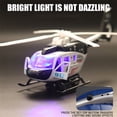 thumbnail image 4 of Scale 1/64 Police Rescue Helicopter Diecast Alloy Car Model for Boys Children Kids Toy Vehicles Sound and Light Pull Back, 4 of 7