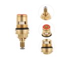thumbnail image 4 of Raindrops Smooth Operation Ceramic Core for Hot Cold Water Faucet Replacement Red Copper Material, 4 of 7