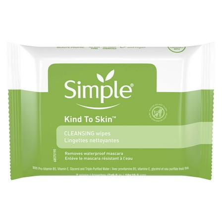 Simple Cleansing Facial Wipes 7 Each