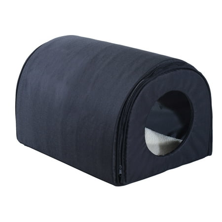 Pawhut Heated Waterproof Outdoor Cat Shelter -