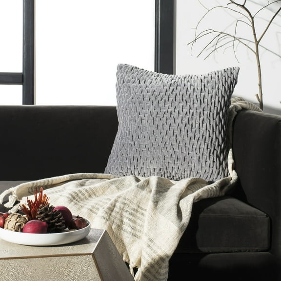 Safavieh Caine Solid Textured Pillow