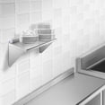 thumbnail image 6 of GRIDMANN 12" x 24" NSF Stainless Steel Kitchen Wall Mount Shelf w/ Backsplash, 6 of 7