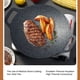 thumbnail image 5 of Sartén Redondo Antiadherente Con 2 Asas, Sartén Con Revestimiento De 6 Capas Para Asar Tocino, Carnes Y Bistec En Interiores Y Exteriores, Para Parrillas De Gas, Estufas,, 5 of 8