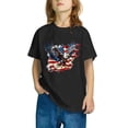 thumbnail image 4 of GERsome Kids American Flag Shirts Toddler Boys Girls 4th of July T-Shirts Summer Patriotic Tee Tops Independence Day Short Sleeve, 7-8 Years, 4 of 6